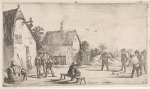 Bönder spelar boule Friluftsgenrescener (serietitel)