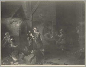 Vaktstuga av David Teniers the Younger