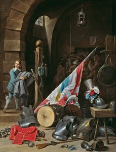 Vaktstugan av David Teniers the Younger