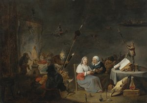Häxans sabbat av David Teniers the Younger