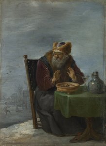 Winter Från serien De fyra årstiderna, ca. 1644 av David Teniers the Younger