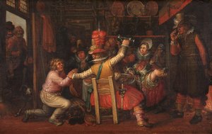 Bondens sorg av David Vinckboons (I) (workshop of)