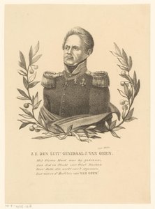 Porträtt av Josephus Jacobus van Geen av David Welle