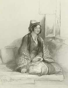 En tjerkassisk dam av David Wilkie