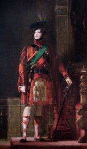King George IV (olja på duk)
