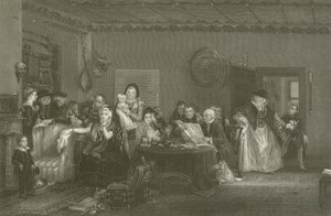 Läsning av testamentet av David Wilkie
