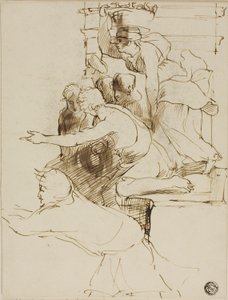 Skiss från Escurial av David Wilkie