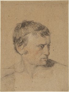 Studie till kung Alfred i kohjordens stuga av David Wilkie