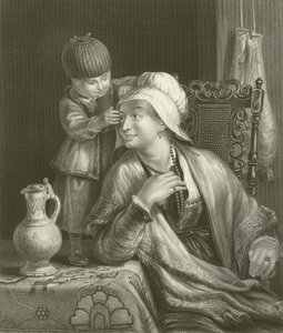 Modern och barnet av David Wilkie