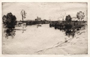 Cambuskenneth, Stirlingshire, Skottland av David Young Cameron