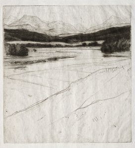 Hills of Tulloch av David Young Cameron