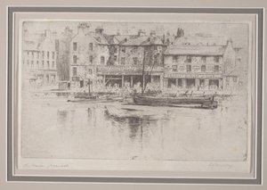 Gamla hus, Greenock av David Young Cameron