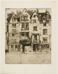 Place Plumereau, Tours av David Young Cameron