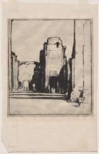 Tepidarium, Caracalla-baden av David Young Cameron