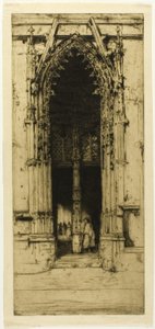 Norra verandan, Harfleur av David Young Cameron