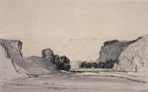 The Valley, 1914 (wc på papper) av David Young Cameron