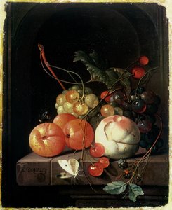 Stilleben av frukt, 1600-talet