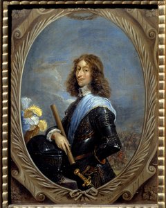 Porträtt av Louis de Bourbon, fjärde prinsen av Conde dit le grand Conde (Bourbon-Conde) (1621-1686) Målning av David Teniers II Le Jeune (1610-1690) 1653 Sön. 0,22 x 0,16 m Chantilly, Musee Conde av David Teniers the Younger