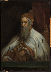 Porträtt av en doge (efter Jacopo Tintoretto (tillskriven)) av David Teniers the Younger