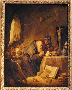 Sankt Antonius frestelse ... av David the Younger Teniers