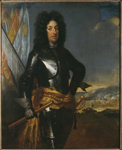 Le comte Adam Ludvig Lewenhaupt, general suedois - Portrait of Count Adam Ludvig Lewenhaupt (1659-1719), by Krafft, David, von (1655-1724). Oil on canvas. Dimension : 144x117 cm. Nationalmuseum Stockholm av David von Krafft