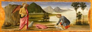 Tobias och ängeln, ca. 1479.