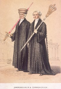 En svärdsbärare och en vandrare, 1855