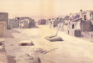 Gata i Pueblo of Oraibi, Tusayan, Arizona,