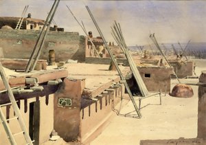 Gata i Pueblo of Zuni, New Mexico, 1888.