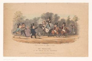 Aanslag op koningin Victoria, 1840 Reginacide, eller, en attack mot konstitutionen (titel på objekt) av Dean and Munday
