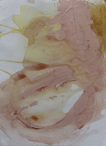 Pastellfärgat abstrakt flöde av Deb Chaney