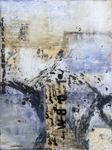 Strukturerade abstrakta lager av Deb Chaney