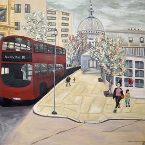 Londontown, 2017 (akryl på duk)