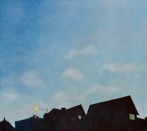 Skymningstak, 2003 (olja på duk)