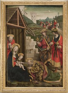 Tillbedjan av Magi, ca. 1496-1500