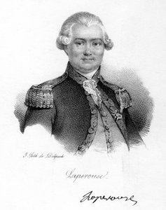Comte de La Perouse, fransk navigatör, astronom och upptäcktsresande från 1700-talet, c1830