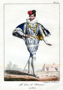 Jacques de Savoie, 2:e hertig av Nemours, 1580, c1795-1825.