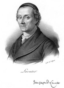 Johann Kaspar Lavater, schweizisk fysiognost och teolog, c1830.