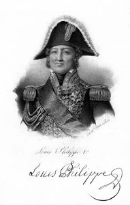 Louis Philippe I, kung av Frankrike, 1800-talet.