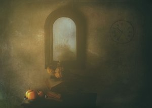 Stilleben i ”Golden Window” av Delphine Devos