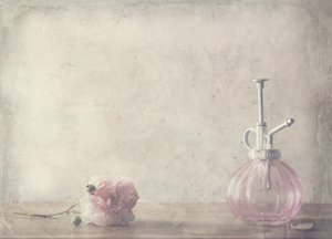 Parfym med doft av vintage-rosa ros av Delphine Devos
