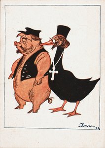 Kulak och präst, 1922.