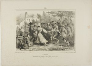 Cirkelrunda! Försiktigt lilla du, jag är mer än femton år gammal av Denis Auguste Marie Raffet