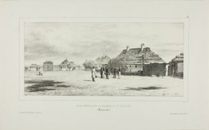 Generalkarantänens innergård, Skoulani, Bessarabien