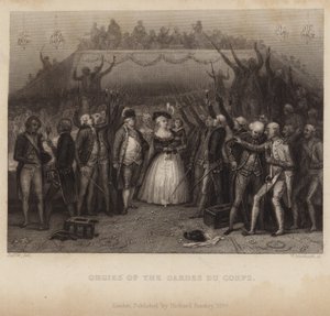 Orgies av Gardes du Corps av Denis Auguste Marie Raffet