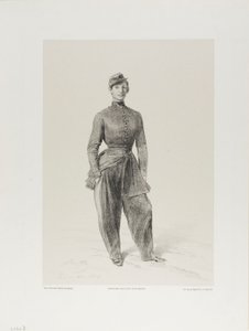 Porträtt av Auguste Raffet av Denis Auguste Marie Raffet