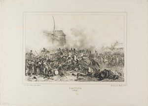 Provinsen 1814 av Denis Auguste Marie Raffet