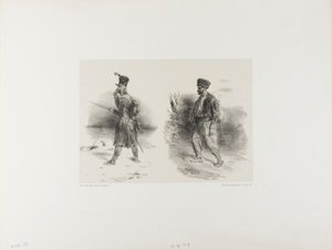 Blatt mit verstümmelter Skizze