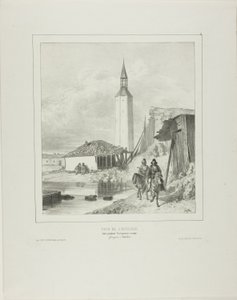 Wende am Glockenturm, Rahmen während der türkischen Besatzung von Denis-Auguste-Marie Raffet