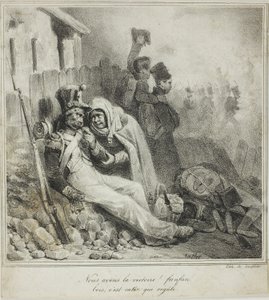 Vi har vunnit! av Denis Auguste Marie Raffet